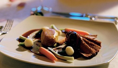 Cuisine aboard Alouette