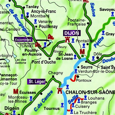 Map Of Dijon