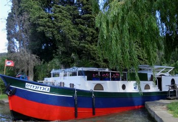 6-passenger Emma, cruising on the Canal du Midi.